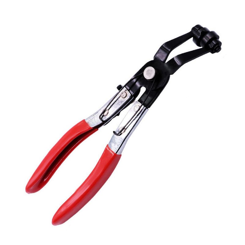Flexible throat clamps, automotive repair and maintenance tools